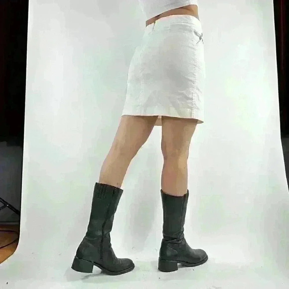 White miniskirt by Mexx. With  grommet closure - Picture 8 of 8